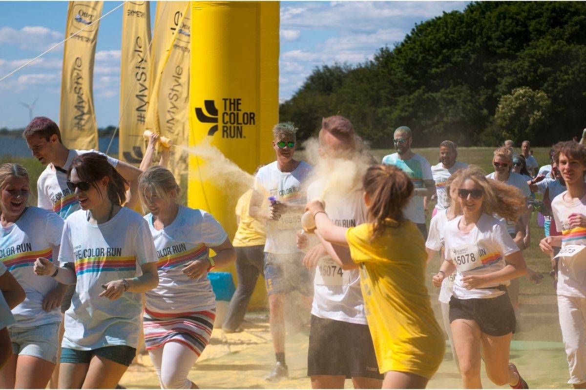 How To Do A Color Run For School