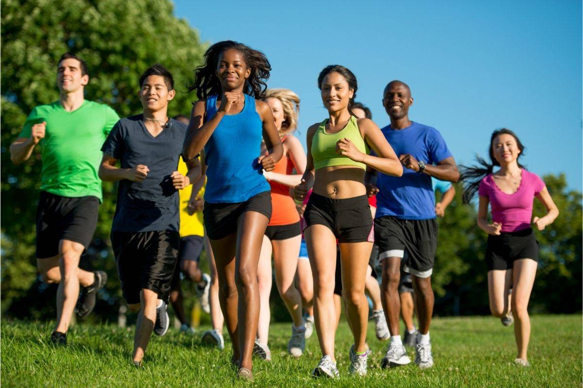 Make running more fun by running with friends.